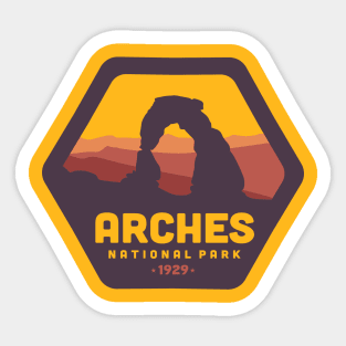 Arches National Park Design Sticker